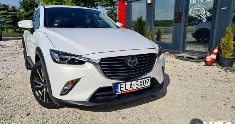 Mazda CX-3 cena 63900 przebieg: 175000, rok produkcji 2015 z Chociwel małe 781